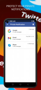 اسکرین شات 5 برنامه Applock - Gallery Vault