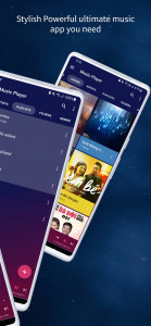 اسکرین شات 2 برنامه Music Player - MP3 Player