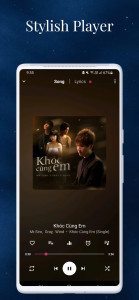 اسکرین شات 3 برنامه Music Player - MP3 Player
