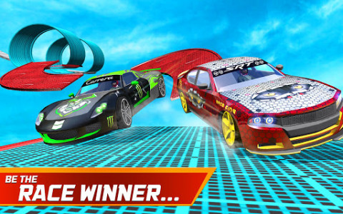 اسکرین شات برنامه Mega Ramp Car Racing - Top Speed Racing 7