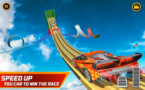 اسکرین شات برنامه Mega Ramp Car Racing - Top Speed Racing 8