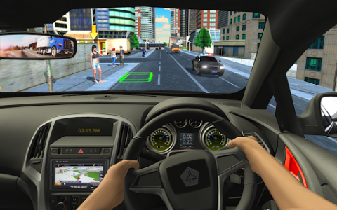 اسکرین شات برنامه Modern Taxi Driver Game - New York Taxi 2019 5