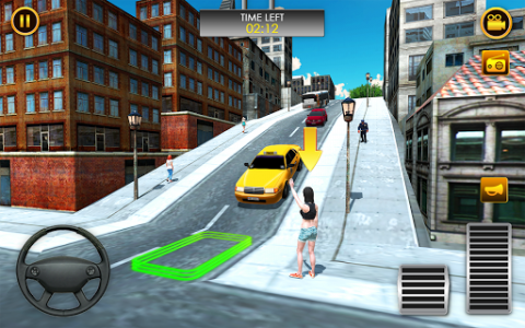 اسکرین شات برنامه Modern Taxi Driver Game - New York Taxi 2019 4
