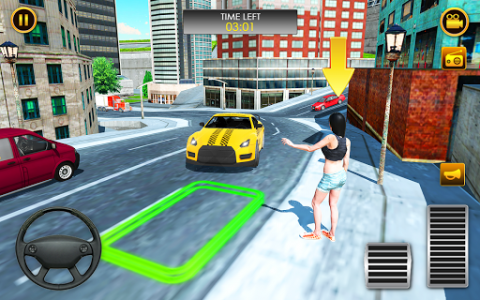 اسکرین شات برنامه Modern Taxi Driver Game - New York Taxi 2019 1