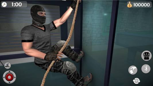 اسکرین شات برنامه Crime City Thief Simulator 3D 2