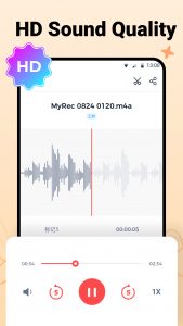 اسکرین شات برنامه Voice Recorder & Voice Memos 3