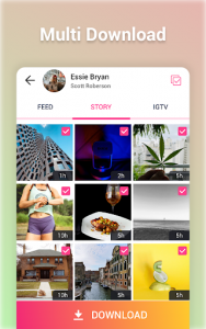 اسکرین شات برنامه Story Saver, Download Video & Photo 4
