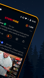 اسکرین شات برنامه StoryFire - Videos & Stories 2