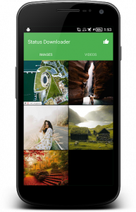 اسکرین شات برنامه Status downloader for Whatsapp 1