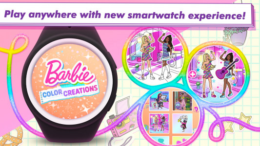 اسکرین شات 6 برنامه Barbie Color Creations