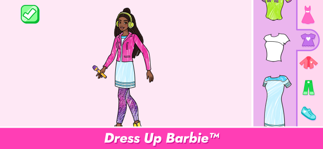 اسکرین شات 3 برنامه Barbie Color Creations