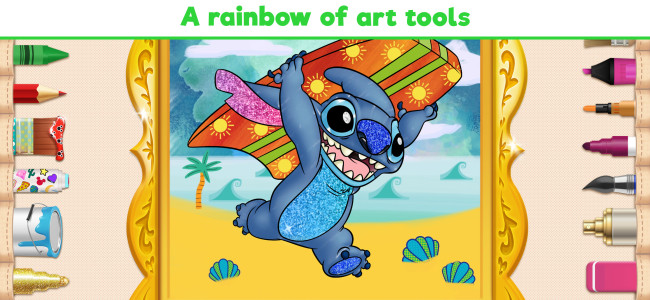 اسکرین شات 3 بازی Disney Coloring World