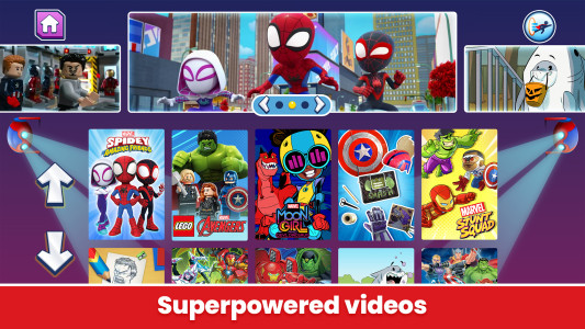 اسکرین شات 4 برنامه Marvel HQ: Kids Super Hero Fun