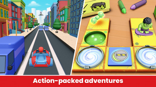 اسکرین شات 2 برنامه Marvel HQ: Kids Super Hero Fun