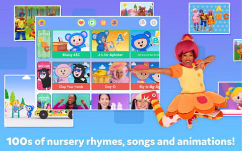 اسکرین شات بازی Mother Goose Club: Nursery Rhymes & Learning Games 1