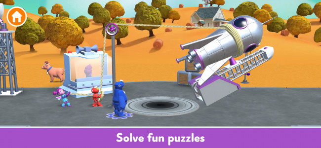 اسکرین شات بازی Sesame Street Mecha Builders 2
