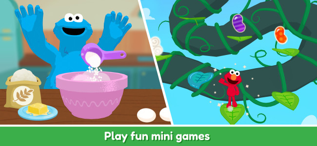 اسکرین شات 2 بازی Sesame Street Games Club