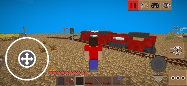 اسکرین شات بازی My Craft Locomotive Train 3