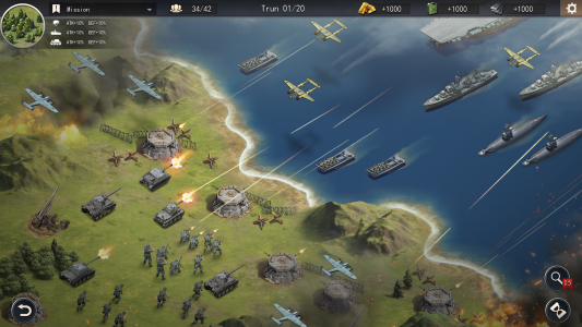 اسکرین شات بازی World War 2: Strategy Games 4