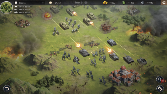 اسکرین شات بازی World War 2: Strategy Games 5