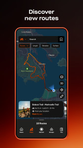 اسکرین شات 6 برنامه Strava: Run, Bike, Hike