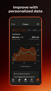 اسکرین شات 4 برنامه Strava: Run, Bike, Hike