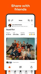 اسکرین شات برنامه Strava: Run, Bike, Hike 2