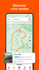 اسکرین شات برنامه Strava: Run, Bike, Hike 5