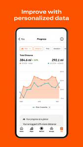 اسکرین شات 4 برنامه Strava: Run, Bike, Hike