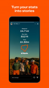 اسکرین شات 2 برنامه Strava: Run, Bike, Hike