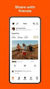 اسکرین شات 2 برنامه Strava: Run, Bike, Hike
