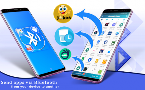 اسکرین شات برنامه Bluetooth File Sender - Transfer & Share 1