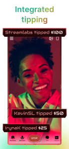 اسکرین شات 6 برنامه Streamlabs: Live Streaming
