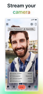 اسکرین شات 2 برنامه Streamlabs: Live Streaming