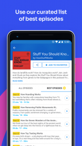 اسکرین شات 6 برنامه Podcast App