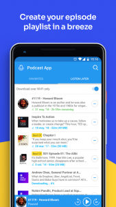 اسکرین شات برنامه Podcast App -  Podcasts 4