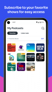 اسکرین شات برنامه Podcast App -  Podcasts 3