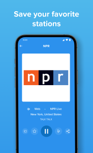 اسکرین شات 3 برنامه Simple Radio: Live AM FM Radio