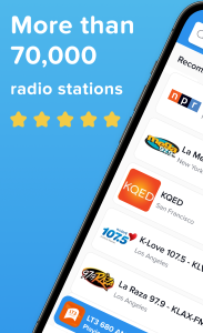 اسکرین شات 1 برنامه Simple Radio: Live AM FM Radio