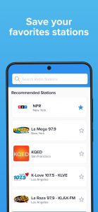 اسکرین شات 2 برنامه Simple Radio: Live AM FM Radio