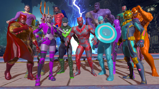 اسکرین شات 3 بازی Street Fight Spider Hero 3D