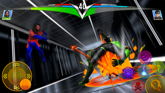 اسکرین شات 2 بازی Street Fight Spider Hero 3D
