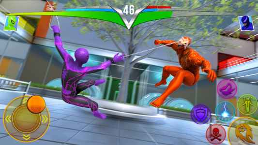 اسکرین شات 1 بازی Street Fight Spider Hero 3D
