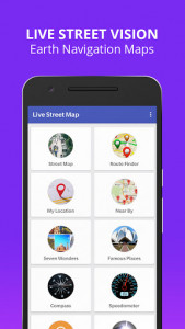 اسکرین شات برنامه Live Street Map View 2021 - Earth Navigation Maps 3