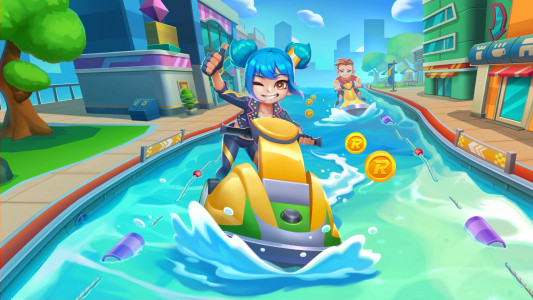 اسکرین شات 7 بازی Street Rush - Running Game