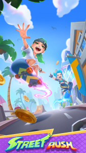 اسکرین شات 1 بازی Street Rush - Running Game