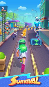 اسکرین شات 2 بازی Street Rush - Running Game