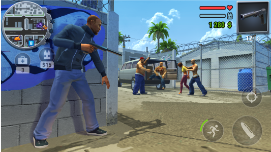 اسکرین شات 4 بازی Gangs Town Story