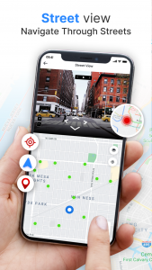 اسکرین شات برنامه Street View GPS Navigation Map 3
