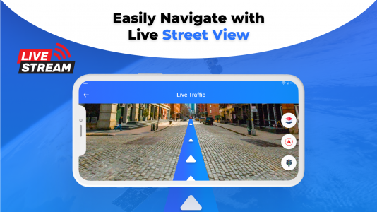 اسکرین شات 2 برنامه Street View Earth Map Live GPS